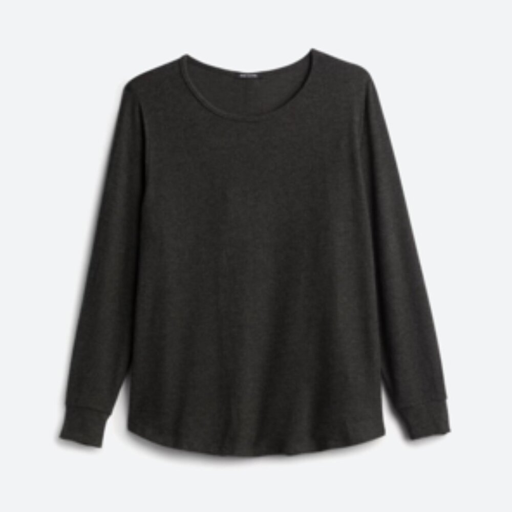 Stitch Fix Pink Clover Jamila Button Back Brushed Knit Top - Size 1X
